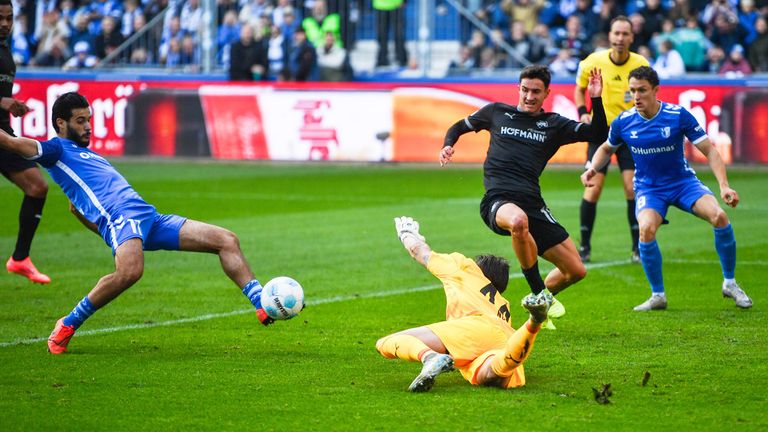 1. FC Magdeburg gegen die SpVgg Greuther Fürth.