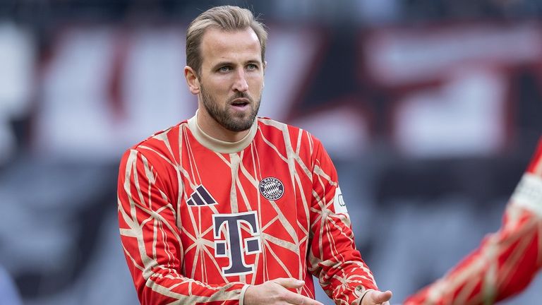 Bayern-Stürmer Harry Kane bereitet aktuell Sorgen.