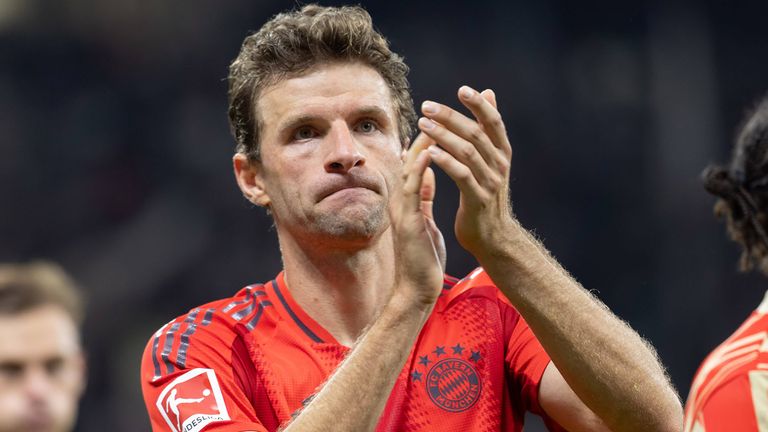 Bayern-Star Thomas Müller findet trotz des dritten Spiels in Folge ohne Sieg viele lobende Worte.