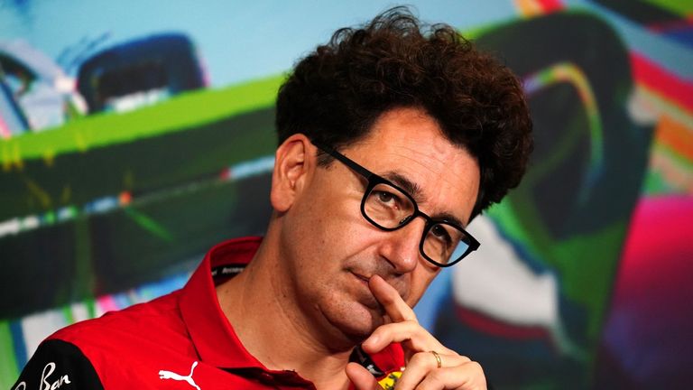 Mattia Binotto war von 2019-2022 Teamchef bei Ferrari.