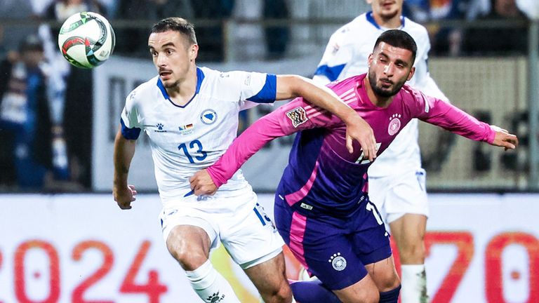 Bosnien gegen Deutschland in der Nations League.