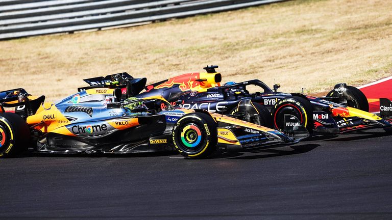 Der WM-Kampf zwischen Max Verstappen und Lando Norris geht in Brasilien in die nächste Runde. 