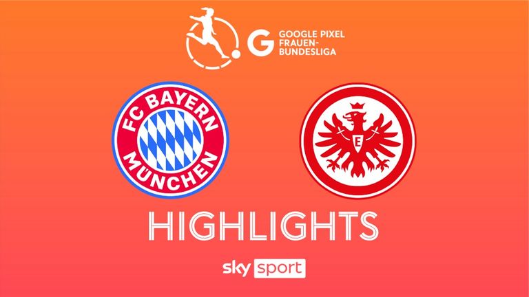 Spieltag 8: FC Bayern München - Eintracht Frankfurt - 2024/25 - Frauen Bundesliga