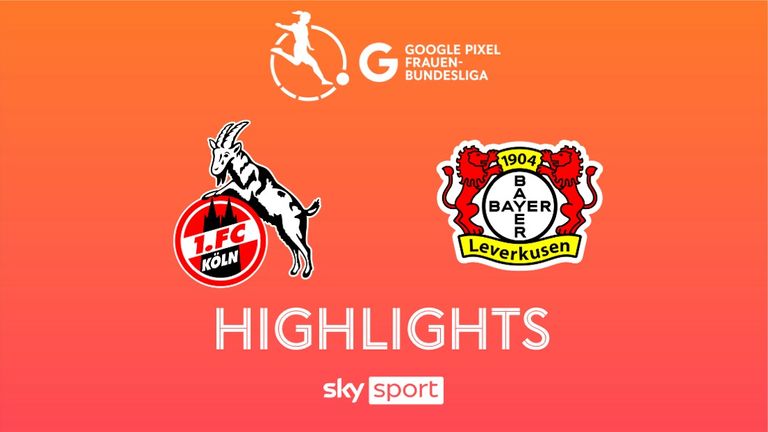 Spieltag 8: 1. FC Köln - Bayer 04 Leverkusen - 2024/25 - Frauen Bundesliga