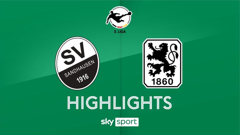 Spieltag 13: SV Sandhausen - TSV 1860 München - 2024/25 - 3. Liga 