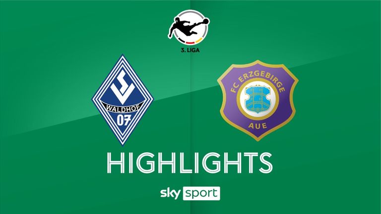 Spieltag 10: SV Waldhof Mannheim - Erzgebirge Aue - 2024/25 - 3. Bundesliga