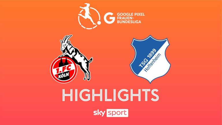 Spieltag 6: 1. FC Köln - TSG Hoffenheim - 2024/25 - Frauen Bundesliga