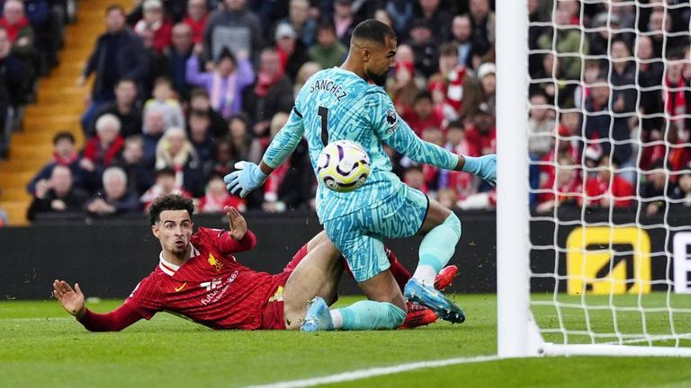 Curtis Jones erzielt das Siegtor für Liverpool gegen Chelsea.