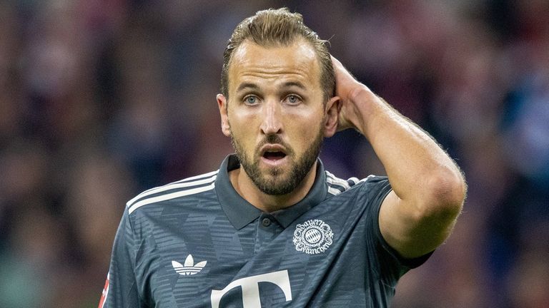 Bayerns Harry Kane hatte sich im Topspiel gegen Leverkusen verletzt.