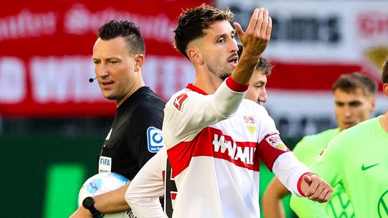 VfB-Kapitän Atakan Karazor darf im nächsten Spiel zum Einsatz kommen.