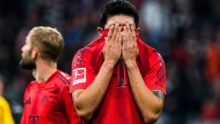 Min-jae Kim und der FC Bayern kassieren im Topspiel bei Eintracht Frankfurt in der Nachspielzeit den Ausgleich.