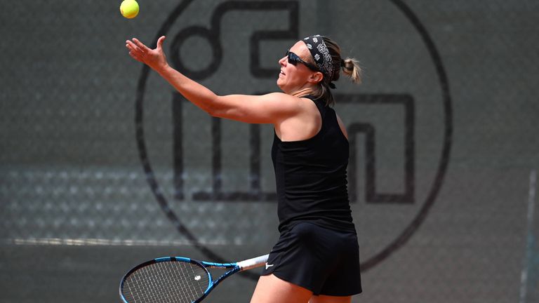 Kirsten Flipkens steht im Finale des Luxembourg Ladies Tennis Masters 2024. 