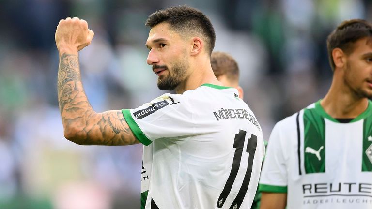 Gladbach-Stürmer Tim Kleindienst avancierte mit seinen zwei Toren zum Matchwinner.