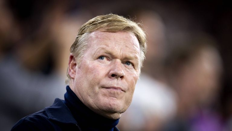 Ronald Koeman ist seit 2023 zum zweiten Mal in seiner Karriere Bondscoach der niederländischen Nationalmannschaft.