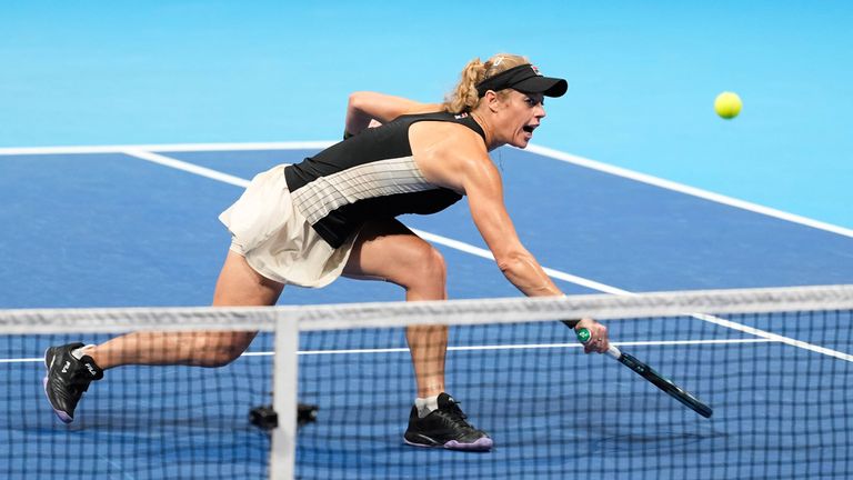 Laura Siegemund steht beim WTA-Turnier in China im Achtelfinale.