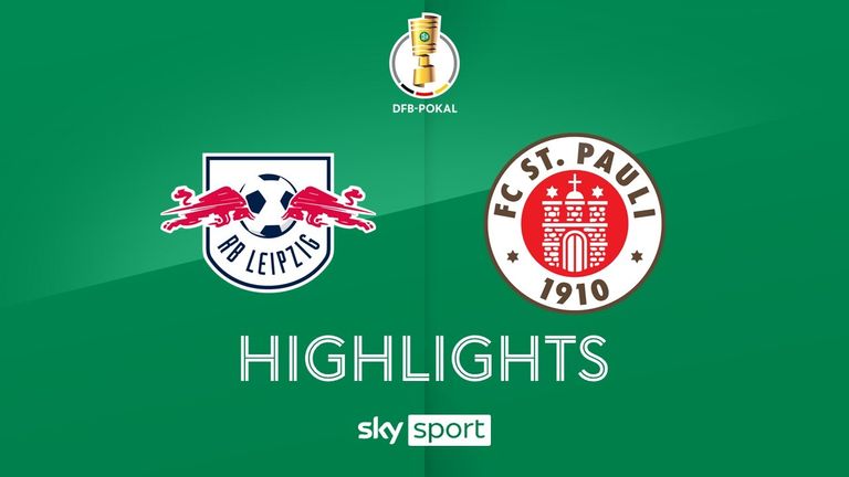 RB Leipzig - FC St. Pauli - die Highlights | DFB-Pokal