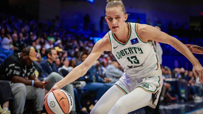 Die New York Liberty gewinnen den WNBA-Titel.