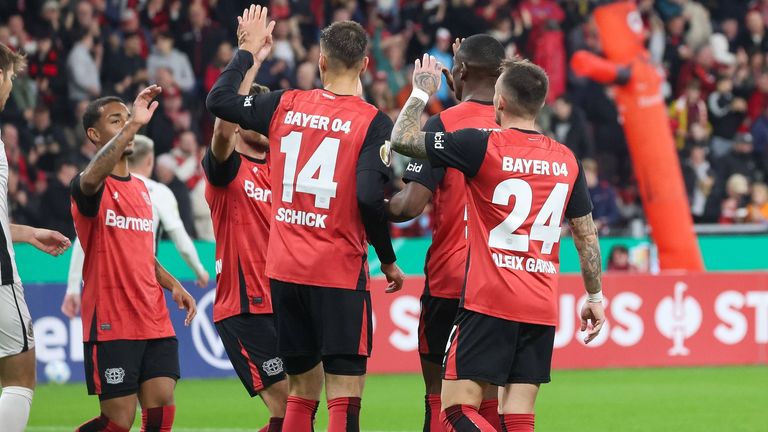 Nach einem 3:0 Erfolg gegen Elversberg im DFB-Pokal trifft Bayer Leverkusen in der Champions League auf den FC Liverpool.