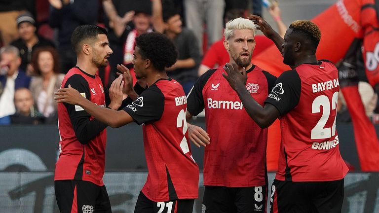 Bayer Leverkusen bezwingt Eintracht Frankfurt & feiert Heimsieg.