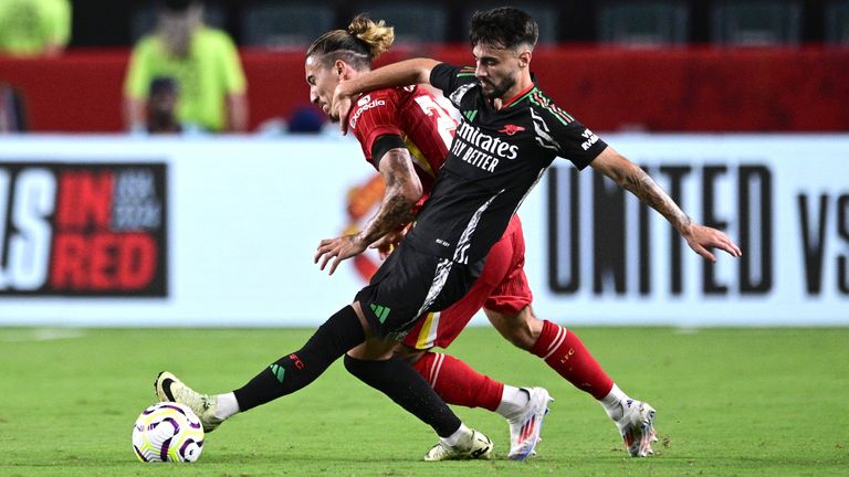 Beim 2:1-Sieg der Reds während der Saisonvorbereitung schenkten sich beide Teams nichts.