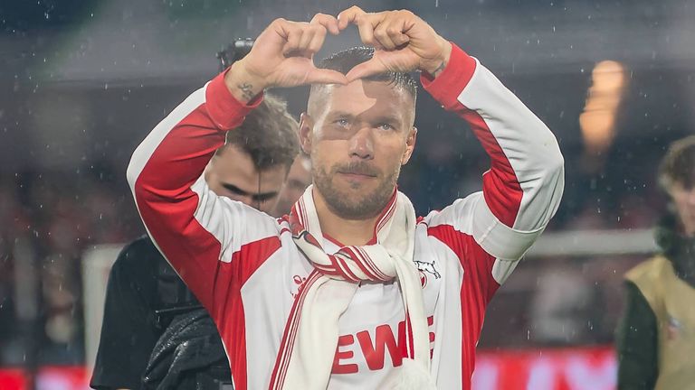 Lukas Podolski steht aktuell bei Gornik Zabrze unter Vertrag.