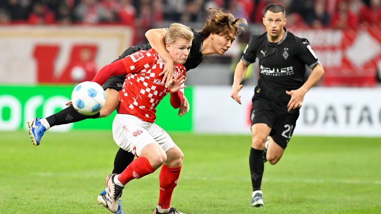 Mainz 05 muss gegen die Bayern wohl auf Jonathan Burkardt verzichten.