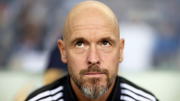 Erik ten Hag steht bei Manchester United in der Kritik.