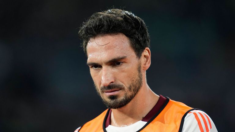 Mats Hummels hat seit seinem Wechsel zur AS Roma noch nicht auf dem Platz gestanden.