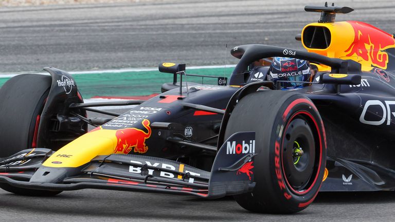 Max Verstappen startet beim Sprint in Austin von Platz eins.