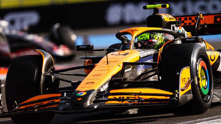 Lando Norris (McLaren) in Mexiko.