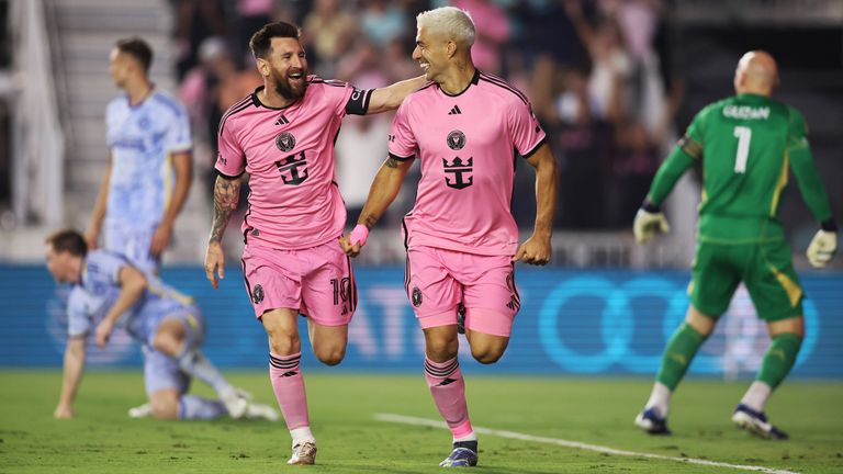 Lionel Messi ist mit Inter Miami auf Halbfinal-Kurs.