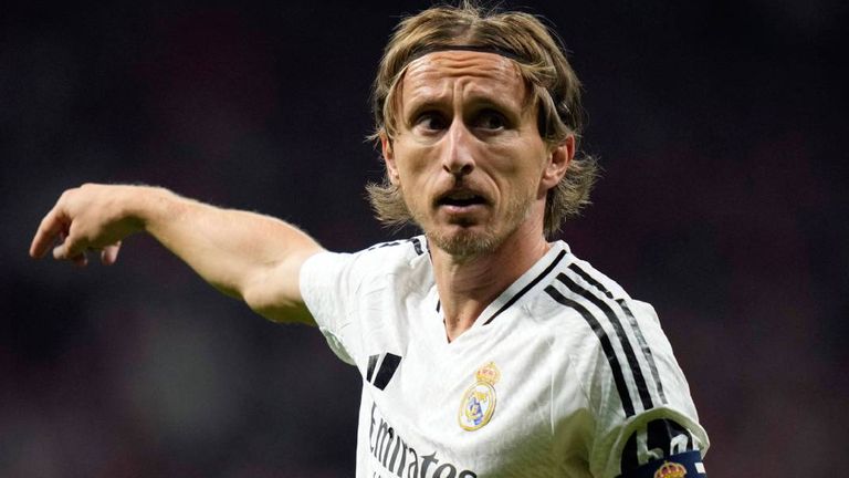 Luka Modric avanciert sich zum ältesten Real-Spieler.