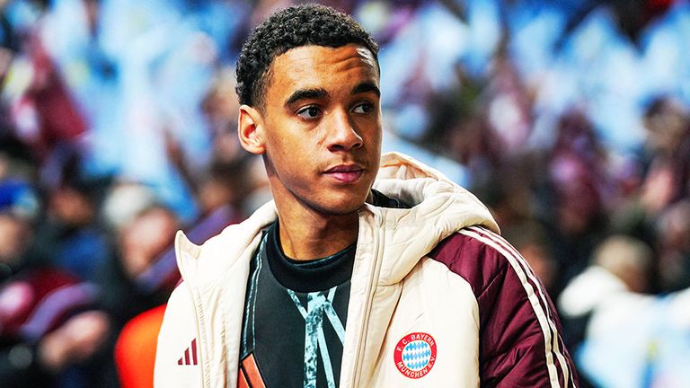 Jamal Musiala hat bei den Bayern noch einen Vertrag bis 2026.