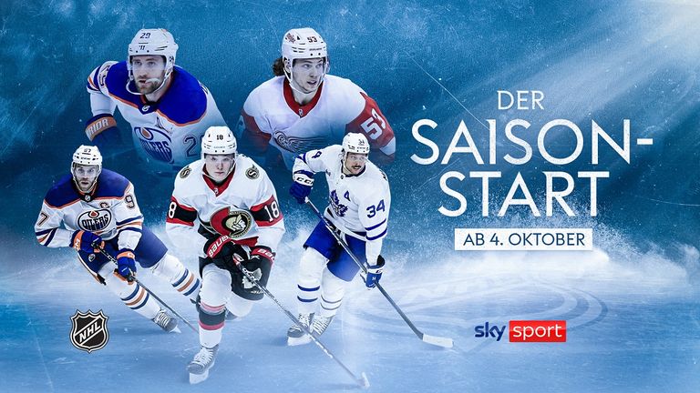 Sky Sport überträgt den NHL-Saisonstart mit Leon Draisaitl und Co. täglich live. 