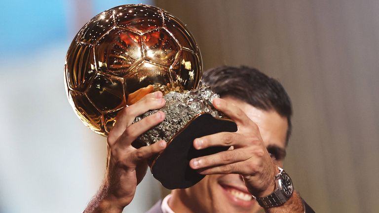 Rodri ist der Gewinner des Ballon d'Or 2024.