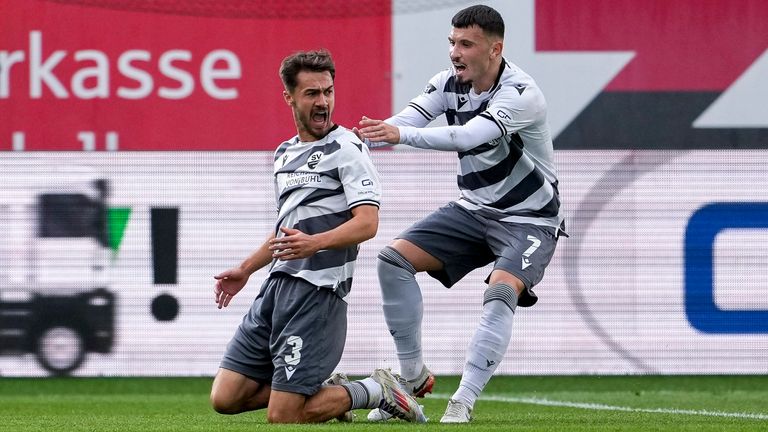 Der SV Sandhausen erobert die Tabellenführung in der 3. Liga.