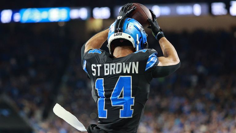 Amon-Ra St. Brown stellt bei den Detroit Lions einen Rekord nach dem anderen auf.