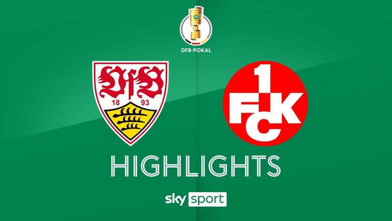 VfB Stuttgart - 1. FC Kaiserslautern - die Highlights | DFB-Pokal