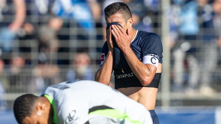 Der Vfl Bochum steht auf dem letzten Tabellenplatz.