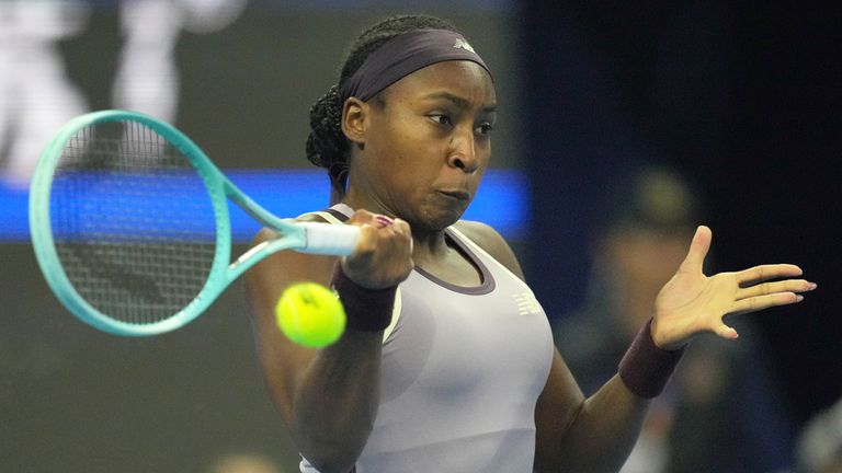 Coco Gauff gewinnt den Titel in Peking.