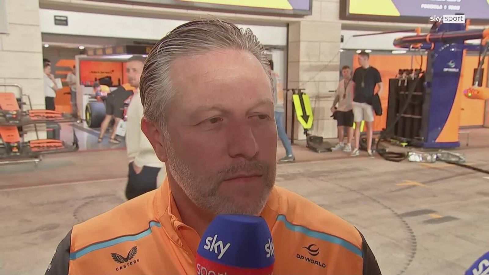 Zak Brown überrascht von Norris' Entscheidung kurz vor Schluss des