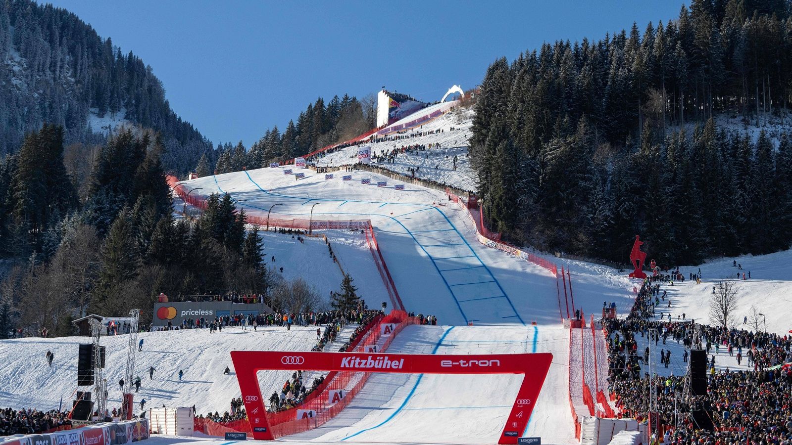 Streif Abfahrt Live Infos zum HahnenkammRennen in Kitzbühel Mehr