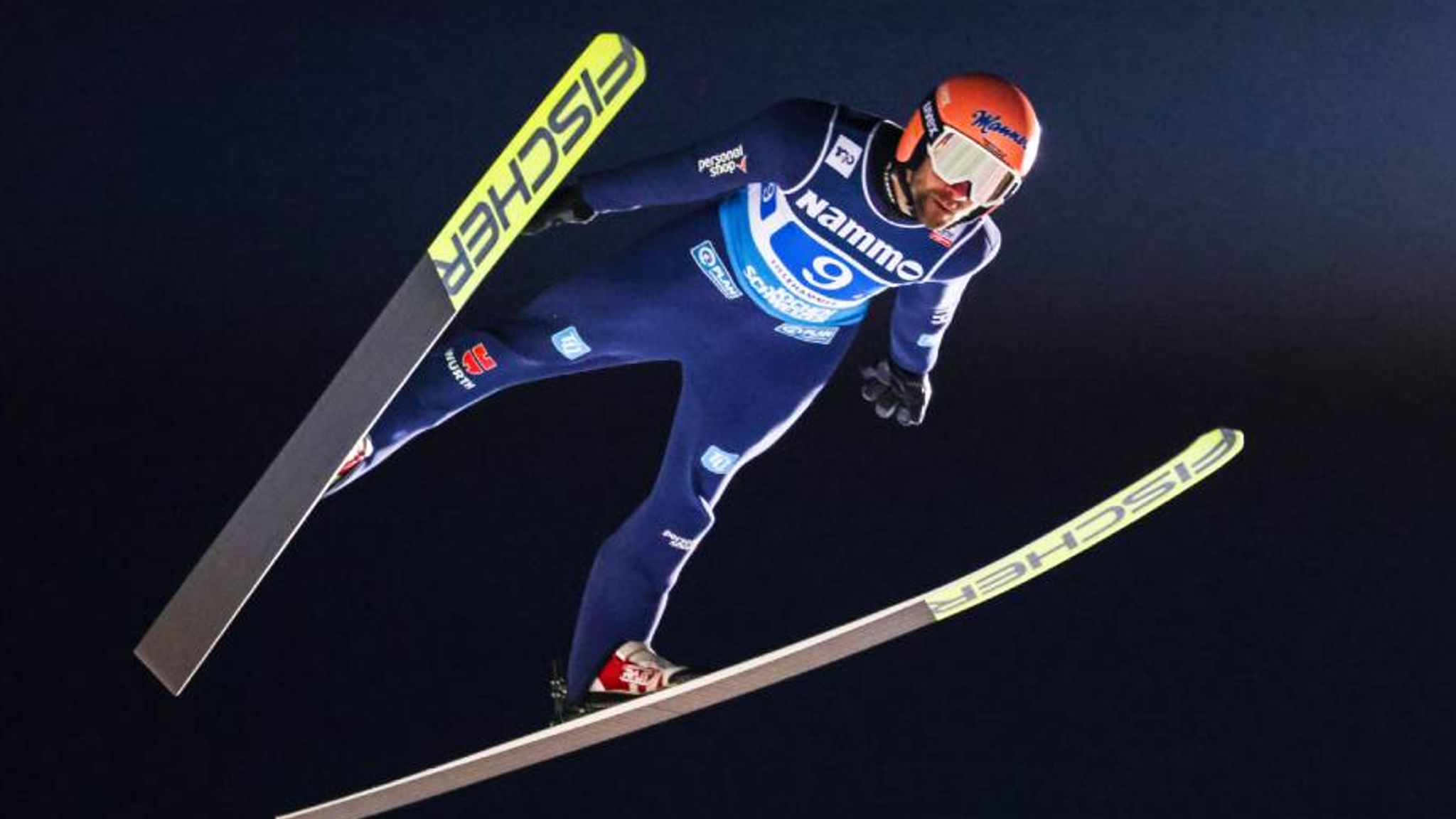 Deutscher Skispringer Pius Paschke gewinnt überraschend ersten Weltcup Deutscher Skispringer Pius Paschke gewinnt überraschend ersten Weltcup