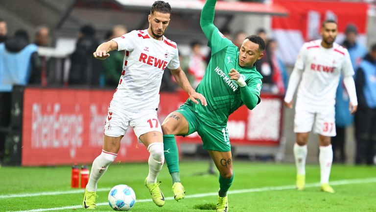 1. FC Köln gegen die SpVgg Greuther Fürth.