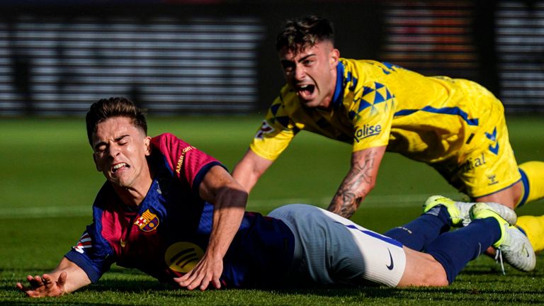 Der FC Barcelona blamiert sich gegen Las Palmas.