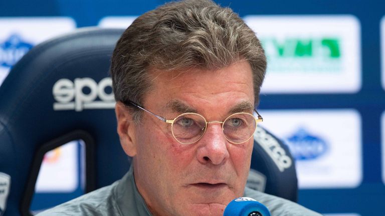 Der neue Bochumer Trainer Dieter Hecking will den Nichtabstieg nicht versprechen.