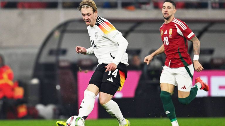 Julian Brandt lieferte gegen Ungarn eine durchwachsene Leistung ab.