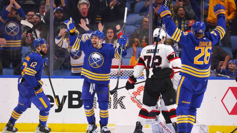 Die Buffalo Sabres besiegen die Ottawa Senators mit 5:1.