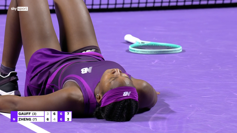 Die WTA Finals enden mit einem Erfolg für die junge US-Amerikanerin Coco Gauff.