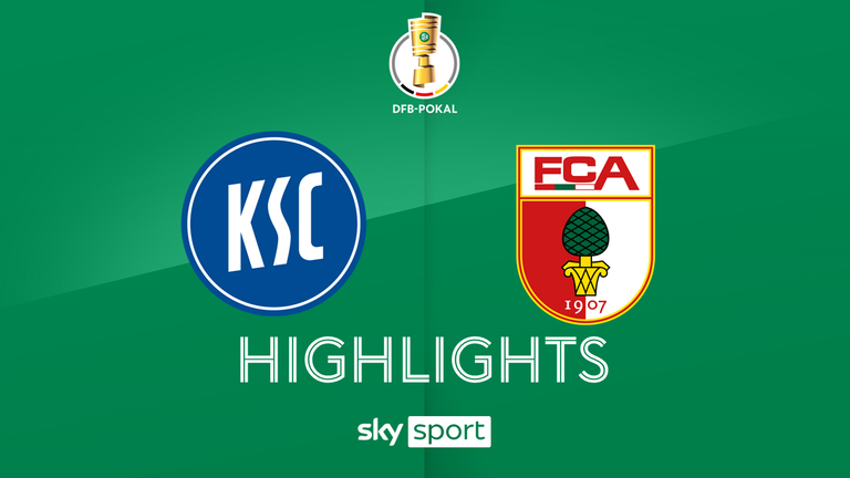 Achtelfinale: Karlsruher SC - FC Augsburg - 2024/25 - DFB-Pokal